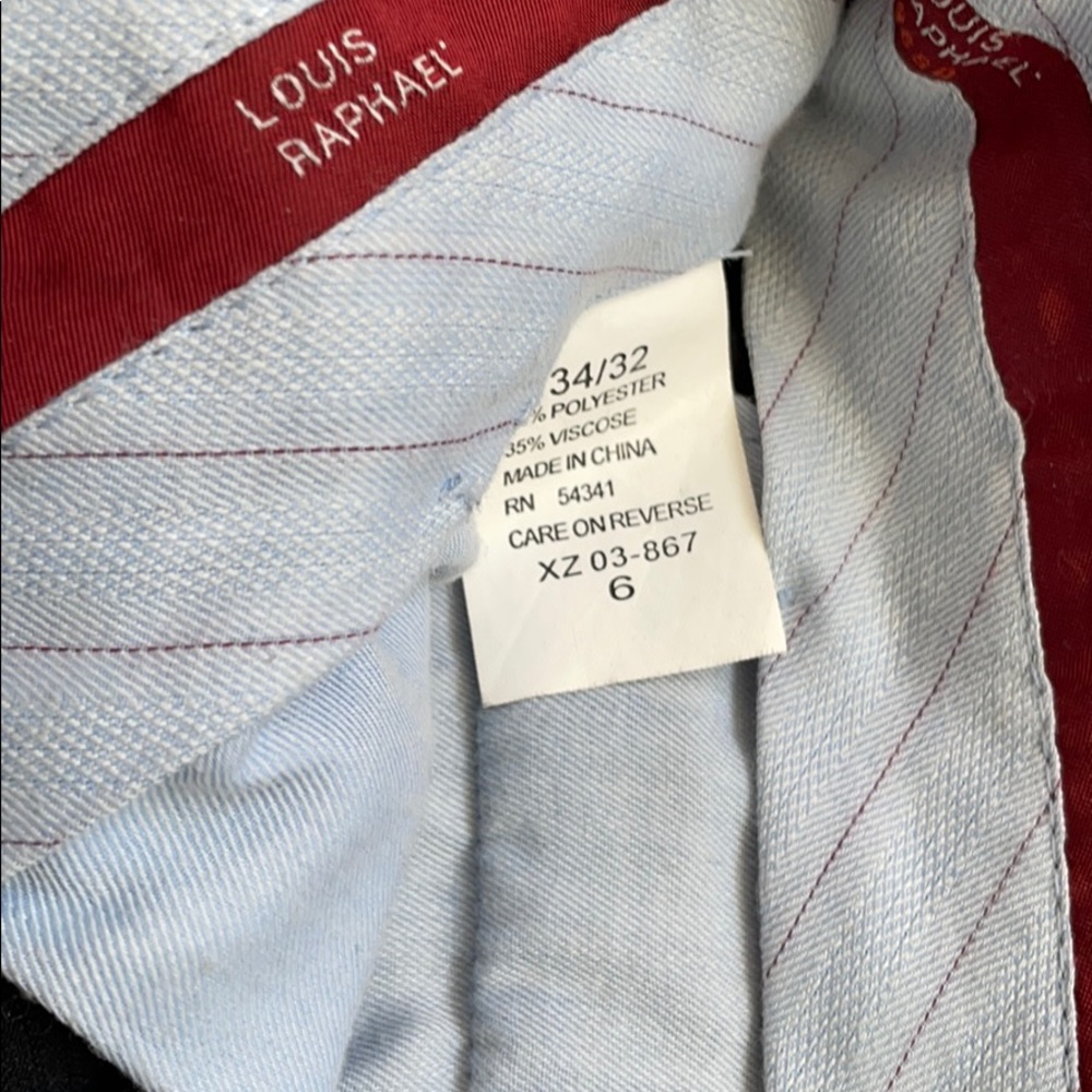 Men’s Louis Raphael Dress Slacks. - Picture 2 of 2